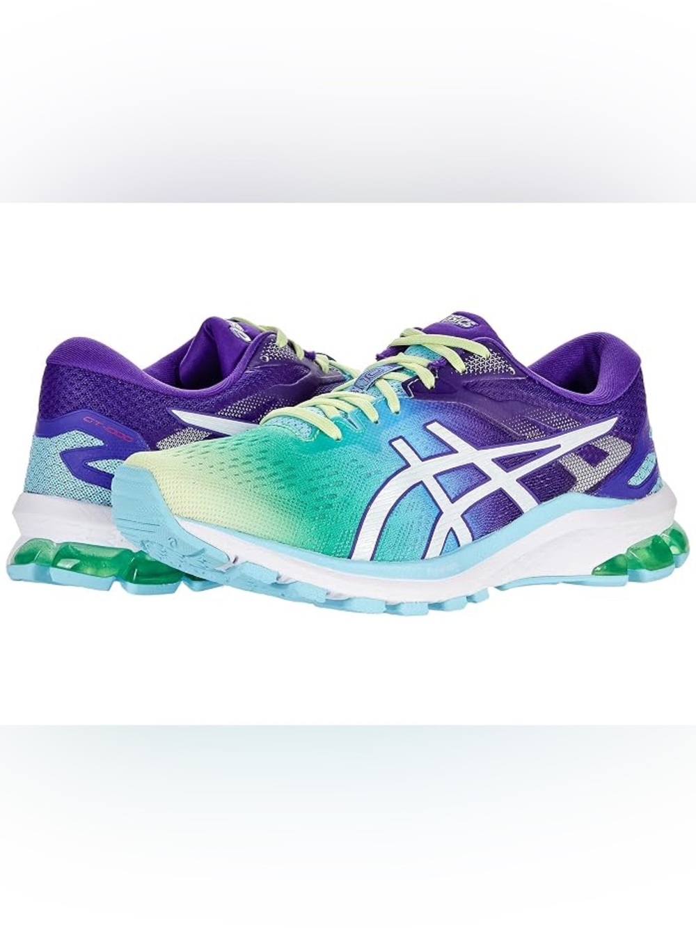 ASICS GT-1000 10 Tourmaline (Bright Green/Purple)